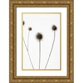 thumbnail image 1 of 1x Studio III 17x24 Gold Ornate Wood Framed with Double Matting Museum Art Print Titled - Thistle Grey 07, 1 of 4