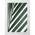 thumbnail image 1 of 1x Studio III 23x32 White Modern Wood Framed Museum Art Print Titled - Graphic palm leaf_3, 1 of 4