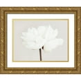 thumbnail image 1 of 1x Studio III 32x25 Gold Ornate Wood Framed with Double Matting Museum Art Print Titled - Peony 11, 1 of 4