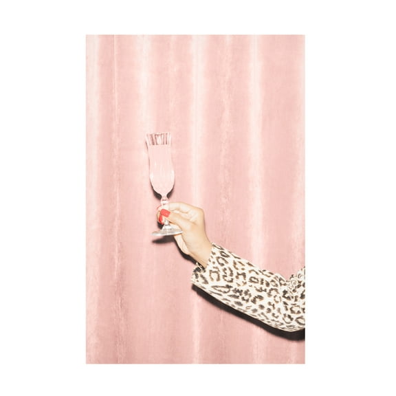 1x Studio III 'Heres To Pink 04' Canvas Art