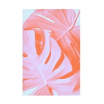 1x Studio III 'Monstera Orange 03' Canvas Art