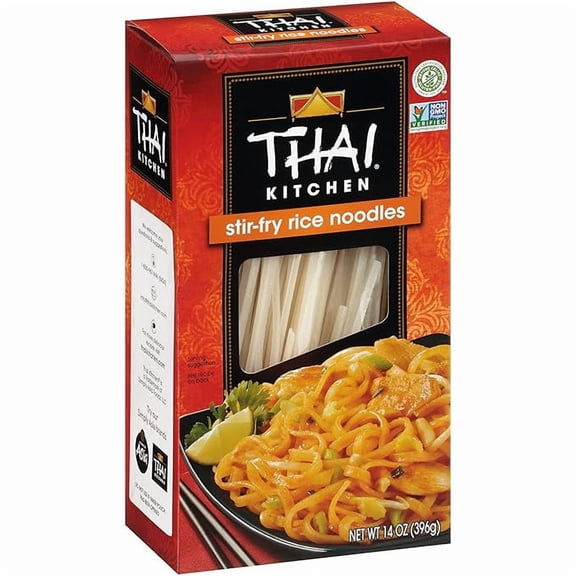 1x Thai Kitchen Gluten Free Stir Fry Rice Noodles, 14 oz