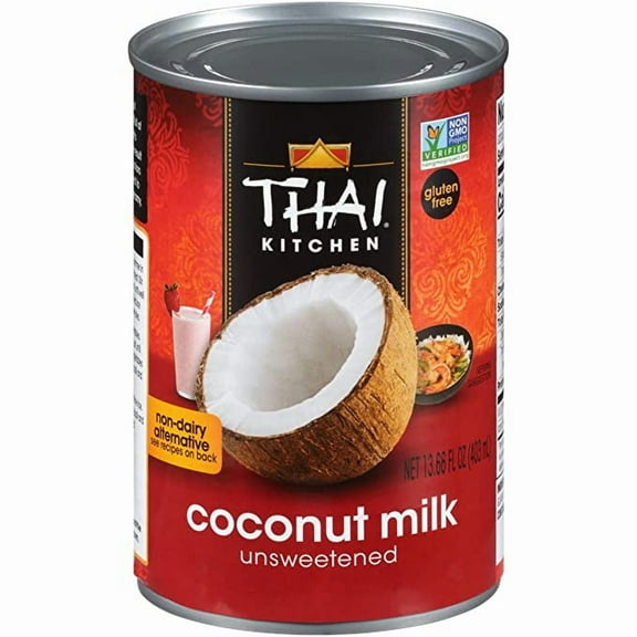 1x Thai Kitchen Gluten Free Unsweetened Coconut Milk, 13.66 fl oz