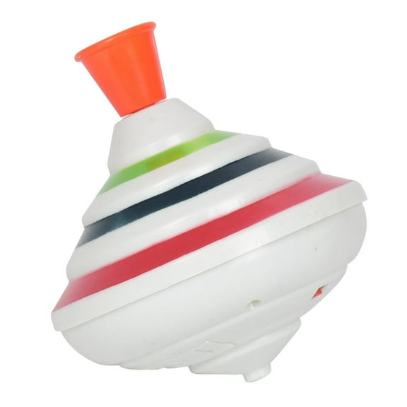 1x Top Toy w/ LED Flash Rotating Top Toy Light for Kids Toddlers