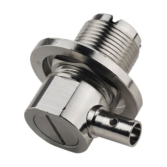 1x UHF Female Right angle solder RF connector SO239 for cable RFC195 RG58 RG400