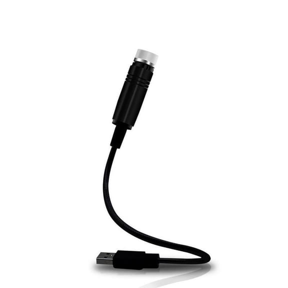 1x USB Car Atmosere Lamp Interior Ambient Star Light Sky LED Starry Decor New I3Y2