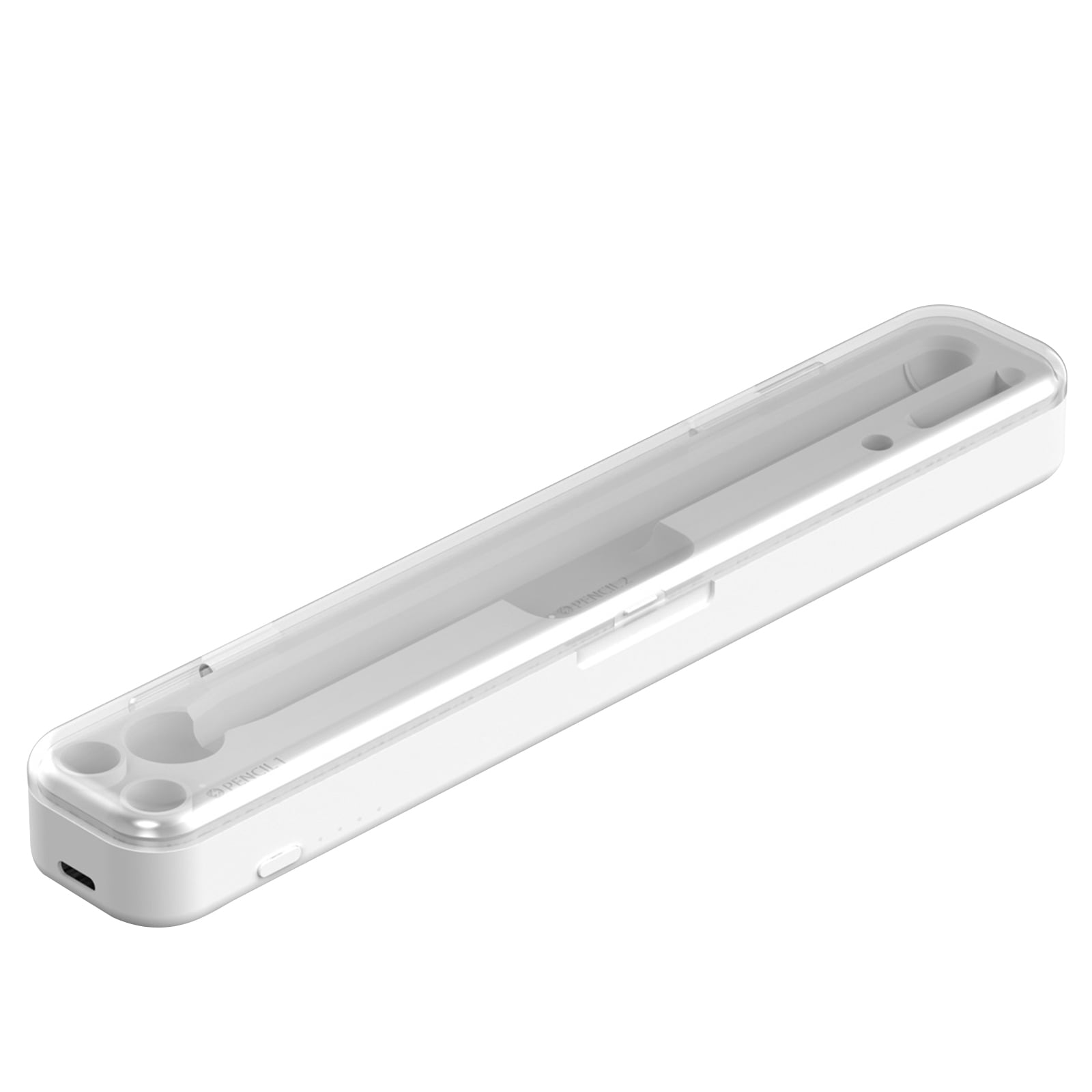 1x Wireless Charger Charging Dock Holder Portable Storage Box for Apple Pencil 2/1