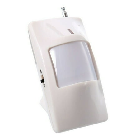 1x Wireless Motion Sensor, 433MHz Wireless Infrared PIR Motion Detector for Home Security Alarm System