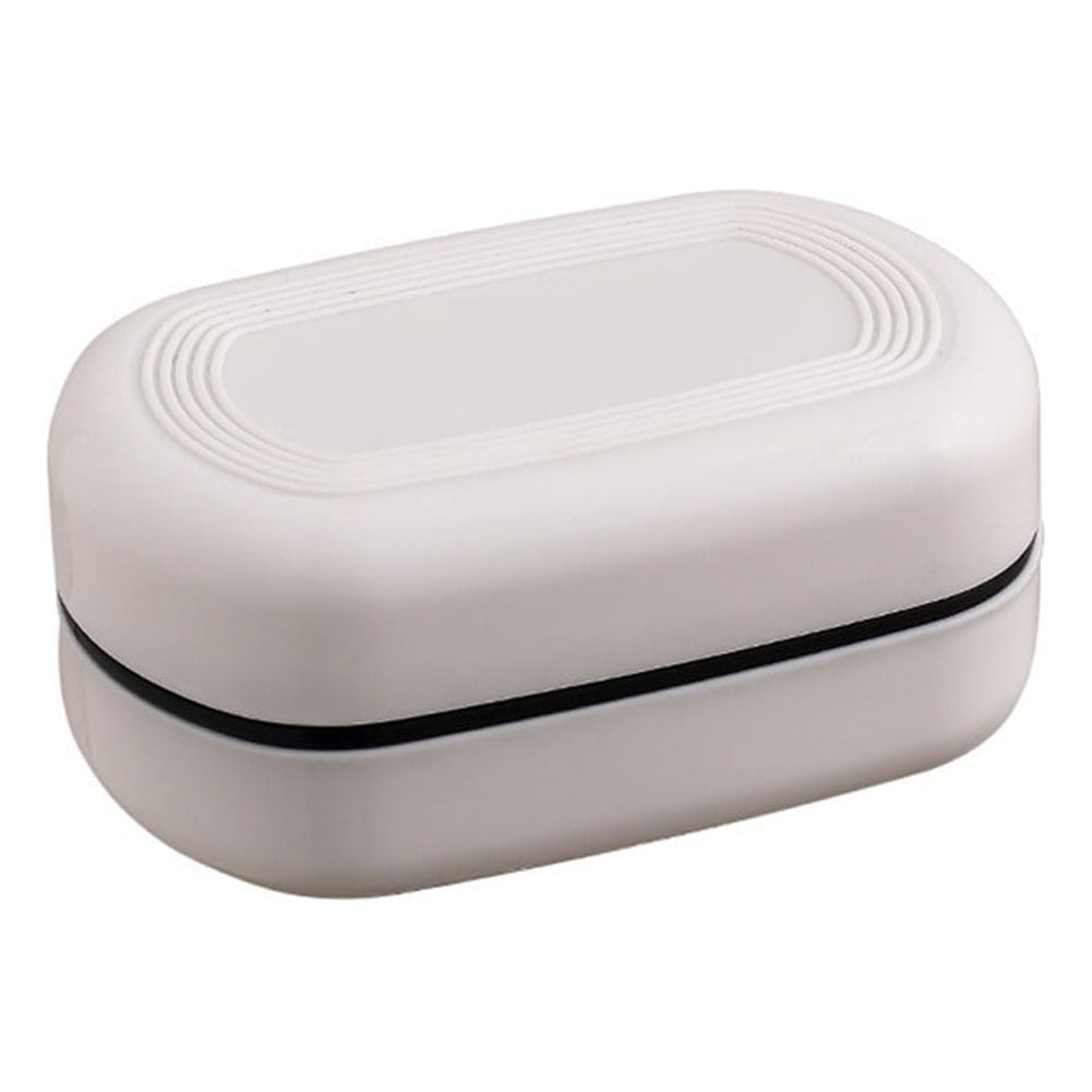 1X With Lid Travel Reusable Soap Box Dish Holder Bathroom Container Soap Case (White) - Walmart.com