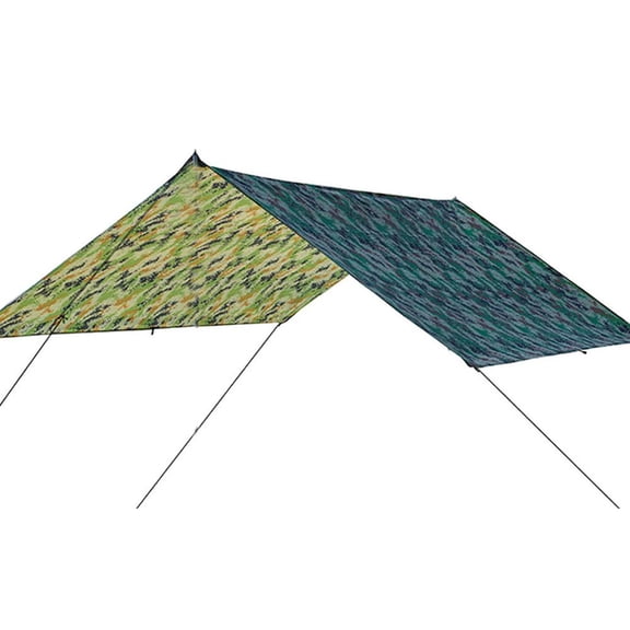 1x1.45m/3mx3m Tent Tarp Outdoor Camping Hammock Rain Fly UV Garden Awning Canopy Sunshade Camping BBQ Tent Tarp Shade