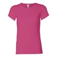 thumbnail image 1 of Anvil Tshirt 1441 Women's S/S 5 oz Ringspun 1x1 Ribbed Scoop Neck, 1 of 2