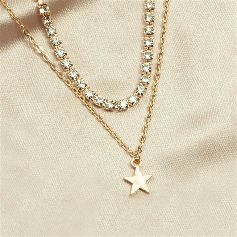1x1 Star Water Necklace Alloy Necklace Walmart