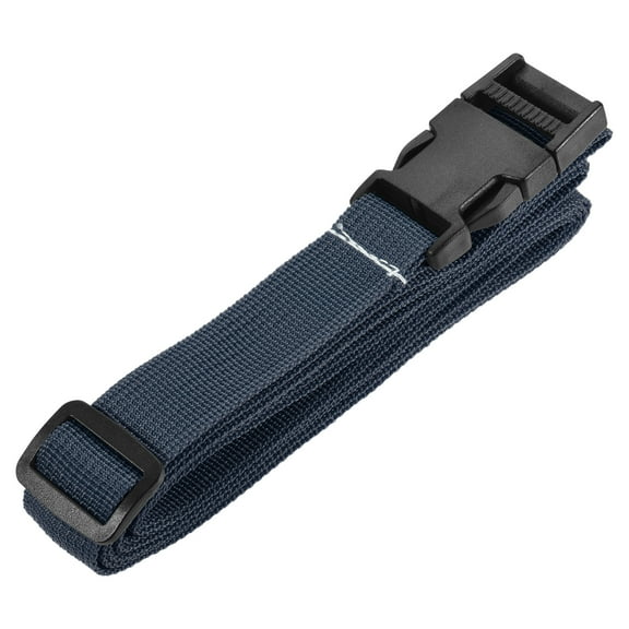 1x118 Inch Utility Strap with Buckle Polyester Belt for Packing (Navy Blue)