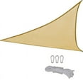 thumbnail image 1 of 1x1x1 Meter Outdoor Window Shade Sail Breathable Triangular Extra Large Shade Sail PE00X3099, 1 of 6