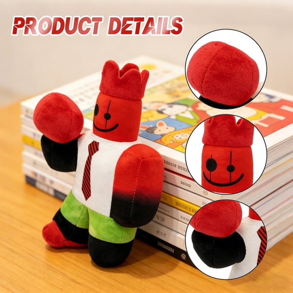 1x1x1x1  Plushie, Chance Forsaken Plush Game Figure Doll Toys Gift Collection Pillow Stuffed Animals Funny Soft Plushies Toys for Gifts Stuffed Dolls for Forsaken Video Game Fans