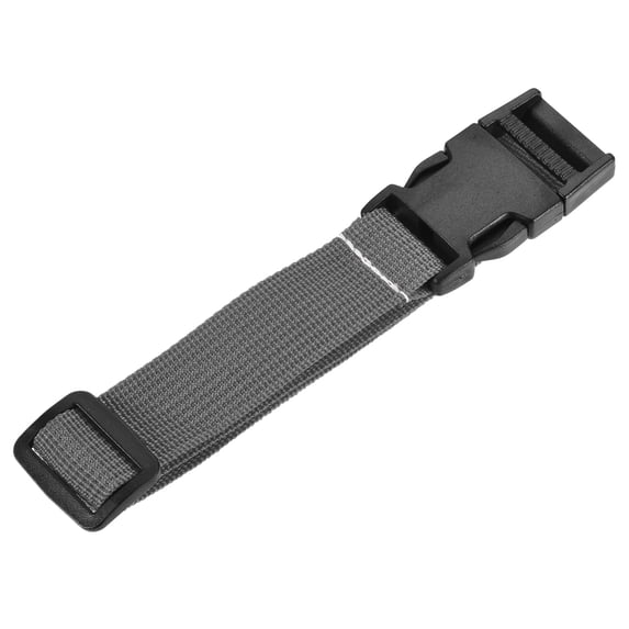 1x20 Inch Utility Strap with Buckle Polyester Belt for Packing (Gray)