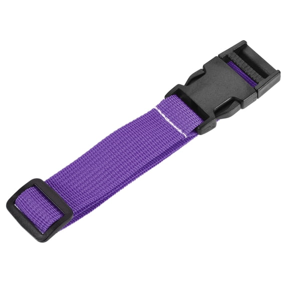 1x20 Inch Utility Strap with Buckle Polyester Belt for Packing (Purple)