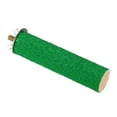 thumbnail image 1 of 1x4" Bird Paw Grinding Stick Parrot Parakeet Cockatiel Perch Stand, Green, 1 of 6