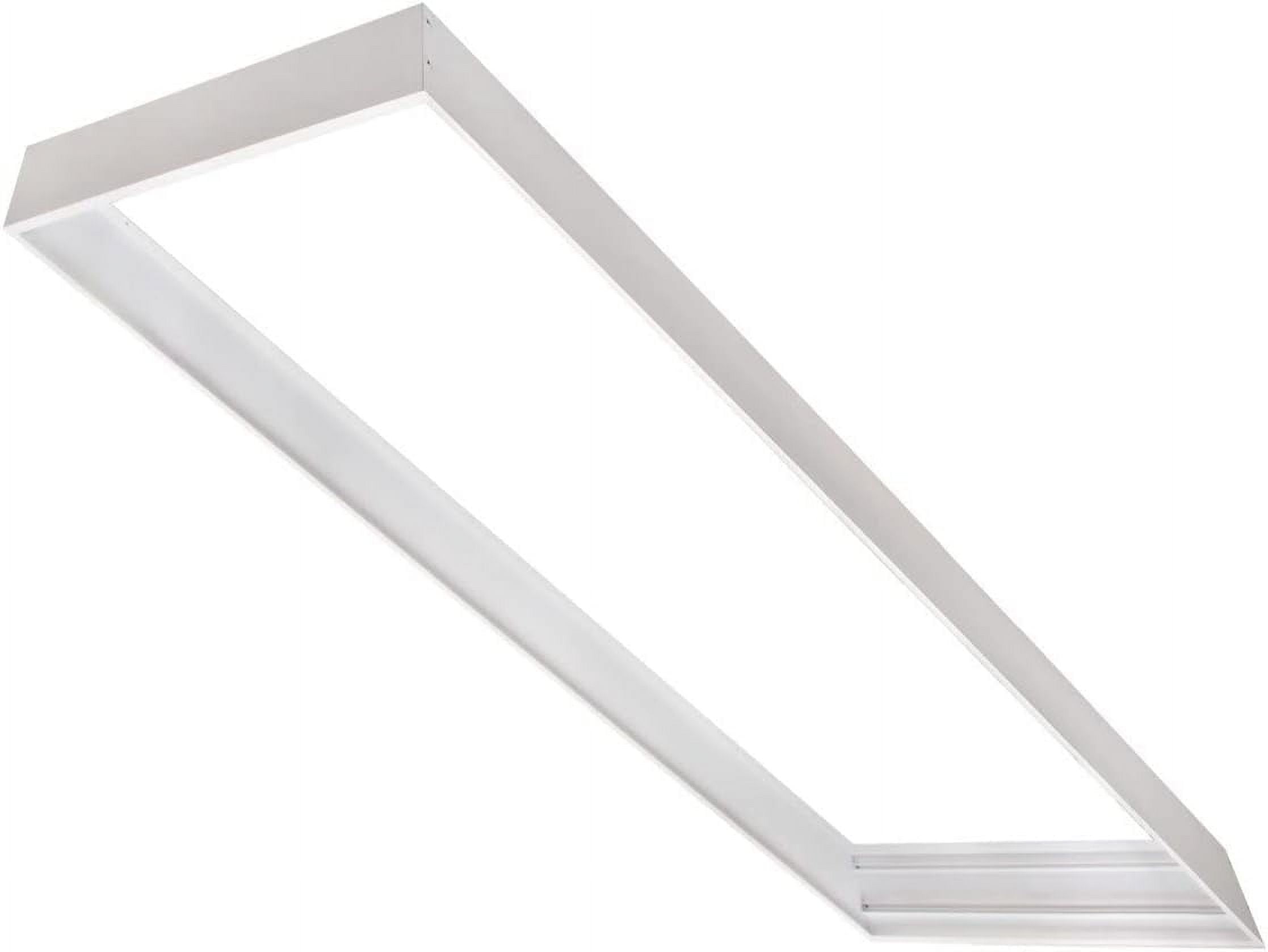 1x4 FT Surface Mount Frame for LED Panel Lights, LED Drop Ceiling ...
