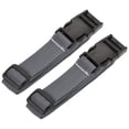 thumbnail image 1 of 1x40 Inch Utility Strap with Buckle Polyester Belt for Packing (Gray, 2 Pack), 1 of 5