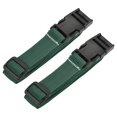thumbnail image 1 of 1x40 Inch Utility Strap with Buckle Polyester Belt for Packing (Light Green, 2 Pack), 1 of 5