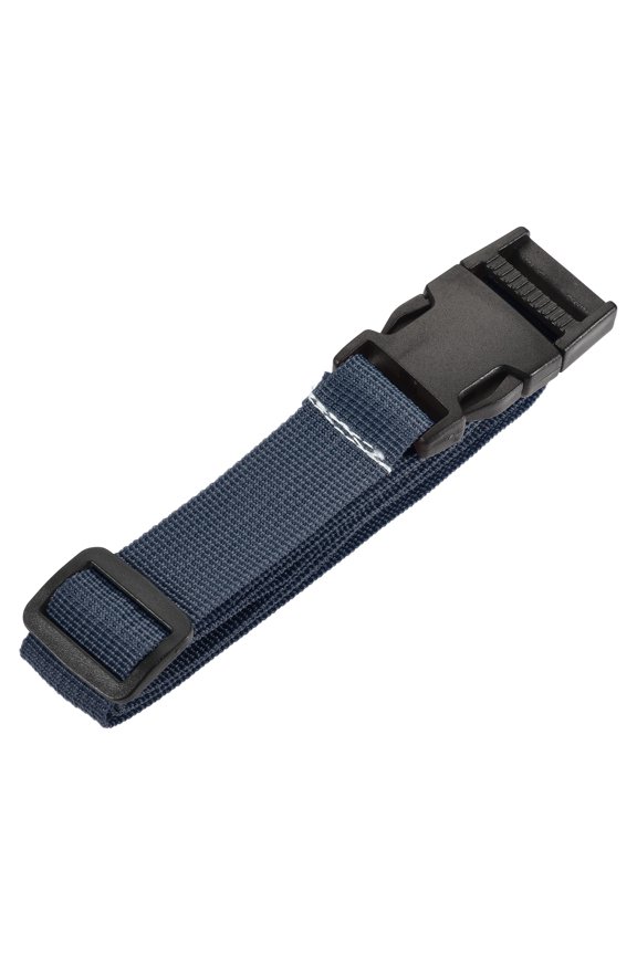 Utility Strap with Buckle 1x40" Polyester Quick Release Belt Navy Blue