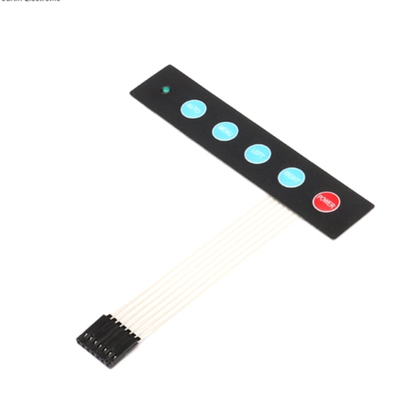 1x5 for Array LED 5 for Key Membrane Keypad Keyboard Auto Menu for Projects