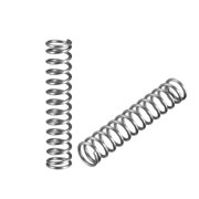 1x8x40mm Spring Steel Coil Extended Compressed Spring, 20pcs