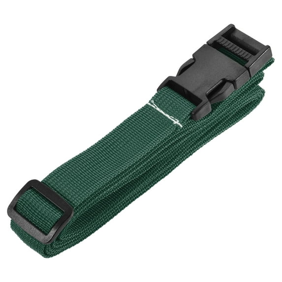 1x98 Inch Utility Strap with Buckle Polyester Belt for Packing (Light Green)