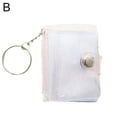thumbnail image 1 of 1xBag Photo Album Keychain Photo Holder Key Rings Photos Card Holder Album B9C9, 1 of 9