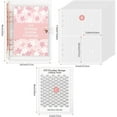 thumbnail image 1 of 1xBook,100 Day Money Saving Challenge Flyer Pink,"100 Days Challenge! Loose Leaf Notebook 100 Envelope Challenge A Financial Plan to Help You Develop The Habit of Saving, 1 of 7