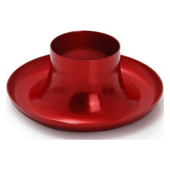 1xRed 3" Inlet Car Air Intake Turbo Horn Intake Inlet Velocity Stack 6.3x16.5cm