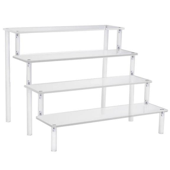 1xRemovable Transparent Acrylic Display Stand Perfume Cosmetics Display Holder 29.5x34.5x20cm