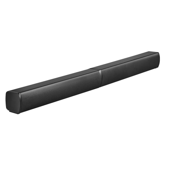 2.0 Channel 32 Inch Detachable Sound Bar for Smart TV with Bluetooth HDMI AUX USB 80W Surround Sound System Remote Control Home Theater Audio