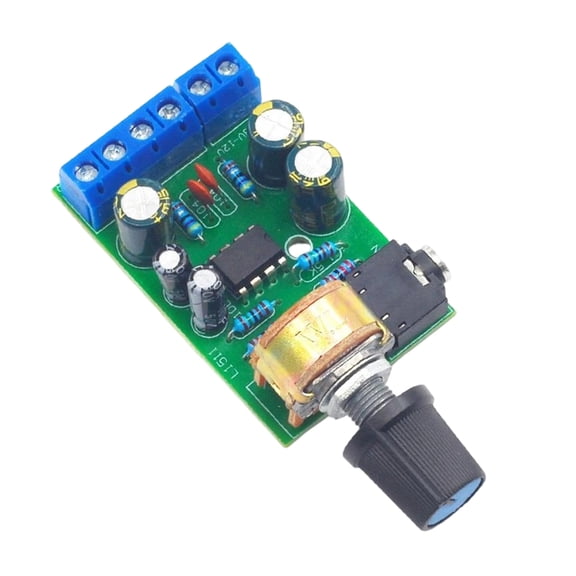 2.0 Channel Stereo Amplifier Board Output Sound Amplifier Module Simple Installs Suitable for 0.2W to 5W Speakers Sound