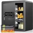 2.0 Cubic Fire Safe Box for Use with Fireproof Bag, Safe with Digital ...