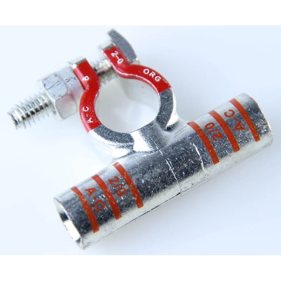 2/0 Ga. Positive Flag Battery Terminals (1 per pack)