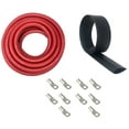 thumbnail image 1 of 2/0-Gauge 20 ft. Red Welding Cable Kit Includes 10-Pieces of Cable Lugs and 3 ft. Heat Shrink Tubing, 1 of 5