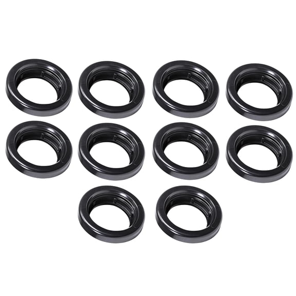 2.0 Inch Round Rubber Grommet for Side Marker Clerance Light Cover Rings 10x