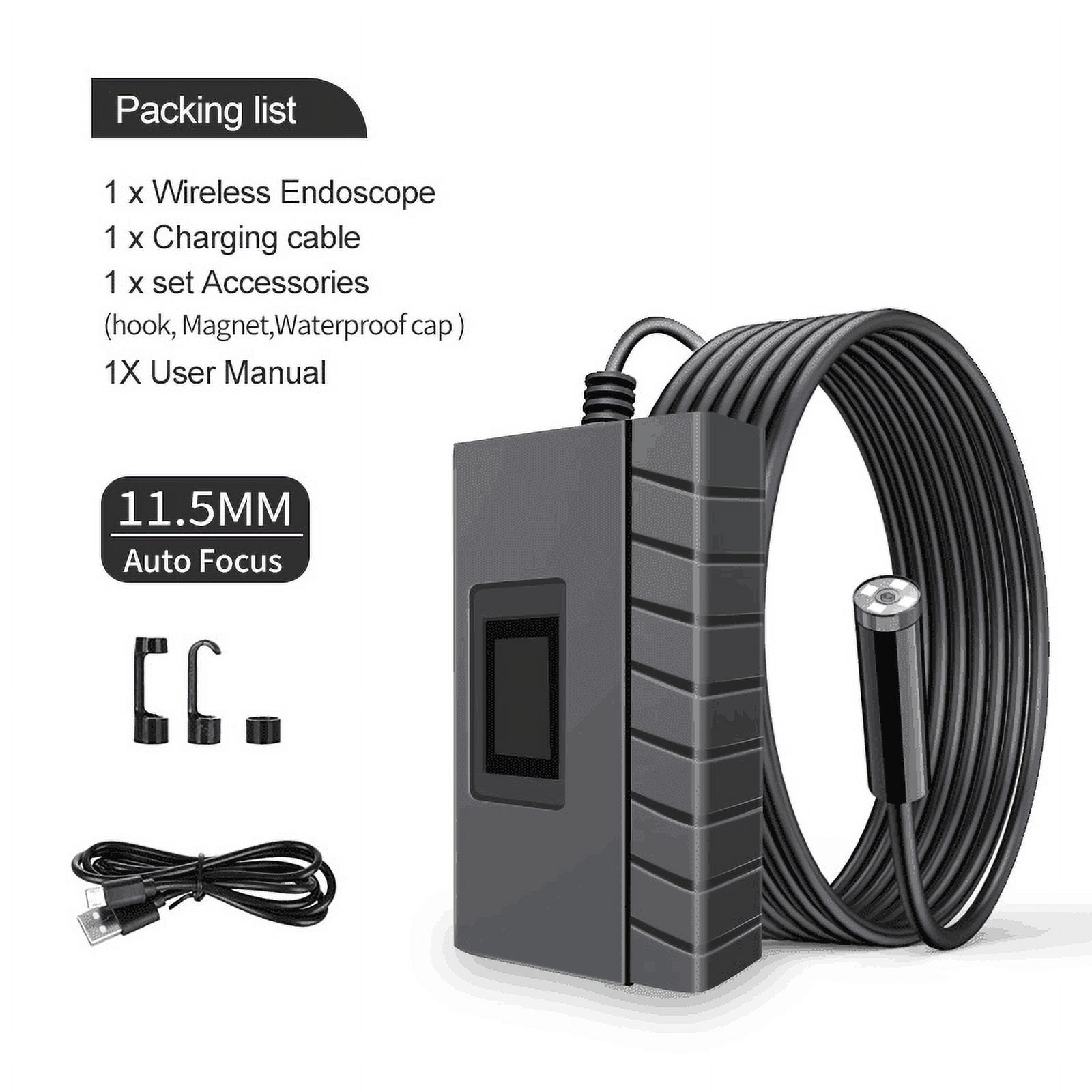2.0 MP Wireless Endoscope 5.5mm WiFi Inspection Camera 1080P HD Borescope Snake Pipe Camera With 6 Led ,Various Applicable