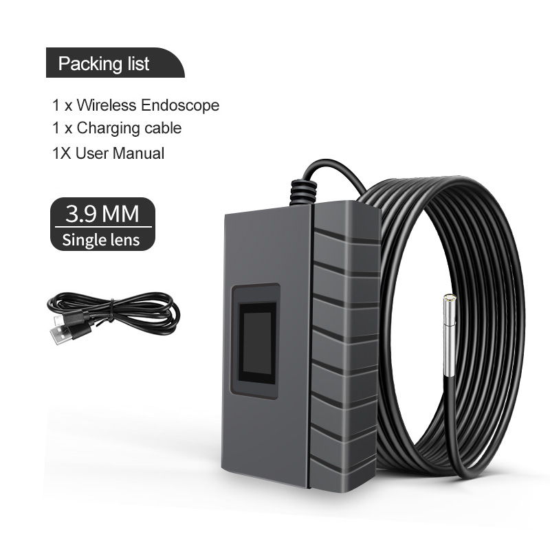 2.0 MP Wireless Endoscope 5.5mm WiFi Inspection Camera 1080P HD Borescope Snake Pipe Camera With 6 Led ,Various Applicable