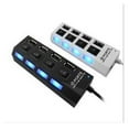 thumbnail image 1 of 2.0 USB Hub 4 Mobile Phone Charger Computer Network Hub Deconcentrator Socket Type High-speed Expansion Card Reader ,Fast Charging, 1 of 6