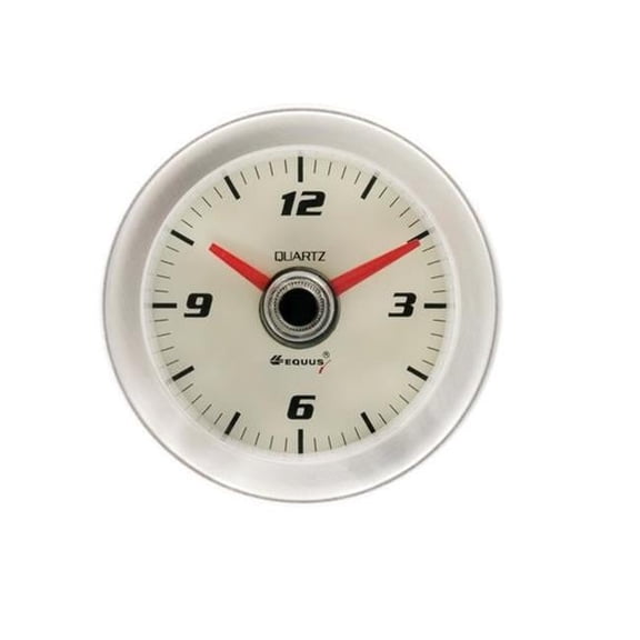 2.0 in. Dia 360 deg Quartz 12-Hour Sweep Clock