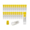 thumbnail image 1 of 2.0 ml Cryogenic Vials Tubes, Internal Thread Cryovial, Side-Coded Lab Vials with Yellow Caps, O-Ring Sterile Vials, 500/Case, 1 of 6