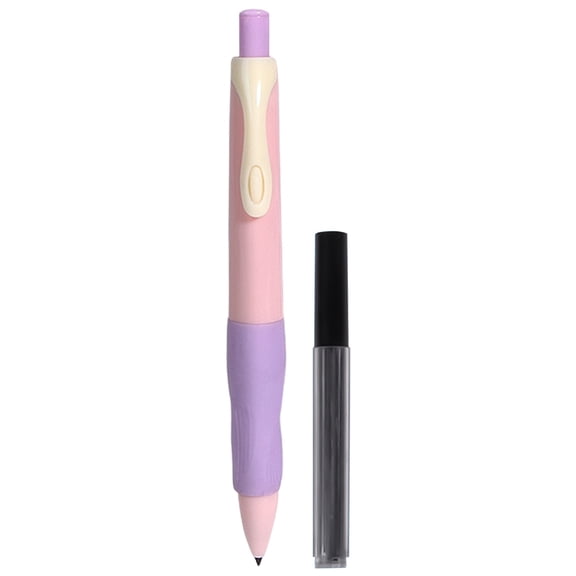 2.0 mm Thick Mechanical Pencils with Comfort Grip for Writing, HB Lead Refillable Fat Pencil, No Sharpening Required, Perfect for Drawing & Sketching,1 Pack(B)