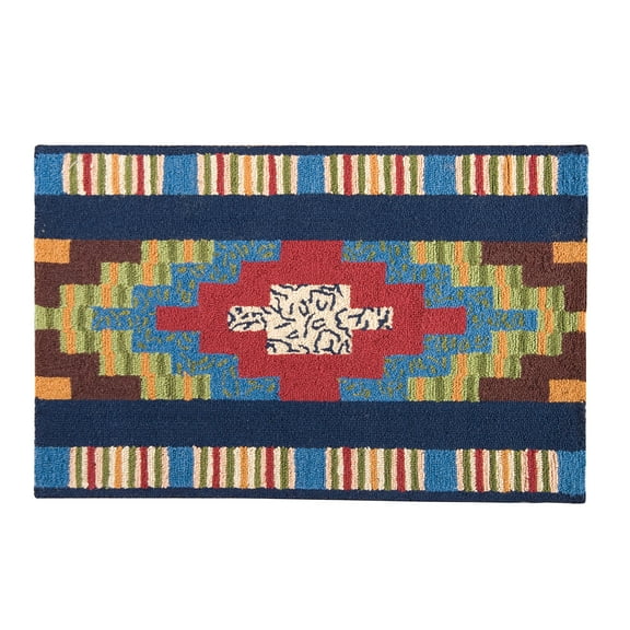 2'0" x 3'0" Durango Hooked Rug