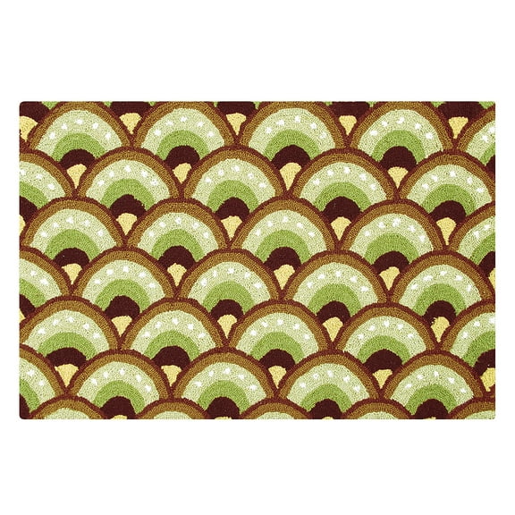 2'0" x 3'0" Modesto Hooked Rug