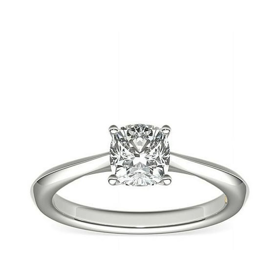 2.00 Carat Cushion Cut Moissanite Diamond Wonderful Wedding Ring for Women in Solid 14K White Gold Size 7 by Diamond-Capitals