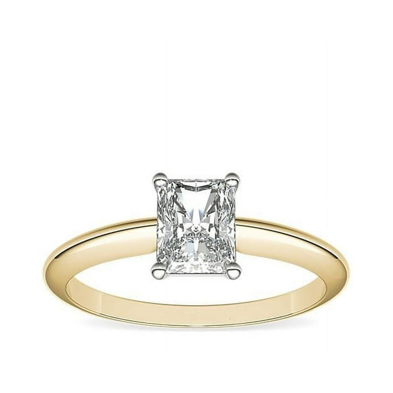 2.00 Carat Radiant Cut Moissanite Diamond New Anniversary Ring for Women in Solid 14K Yellow Gold Size 7 by Diamond-Capitals