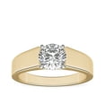 thumbnail image 1 of 2.00 Carat Stunning Round Cut Moissanite (D/VVS1) Anniversary Ring for Wife Solid 18K Yellow Gold Size 8.5 by Diamond-Capitals, 1 of 8
